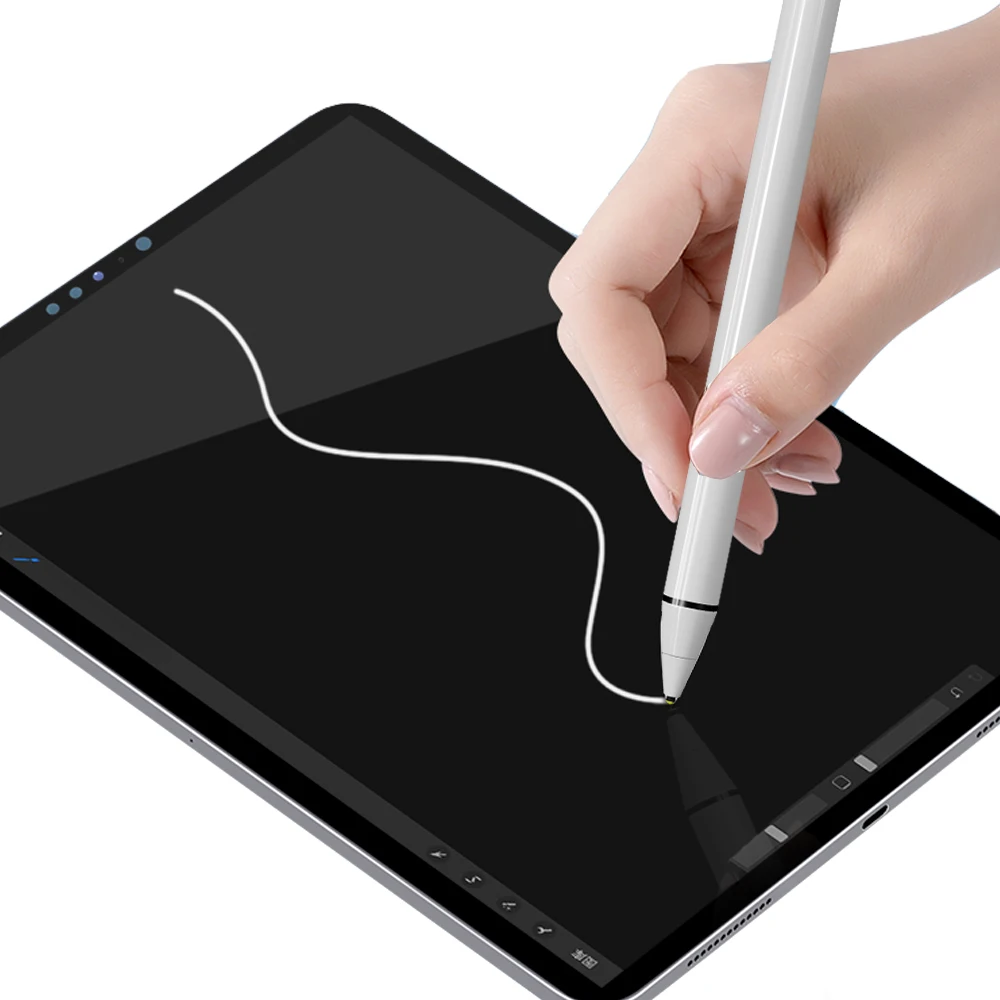 Hot Sale Fine Point Digital Drawing Pencil Upgraded Active Capacitive Stylus Pen For Ipad Tablet Phone Laptop