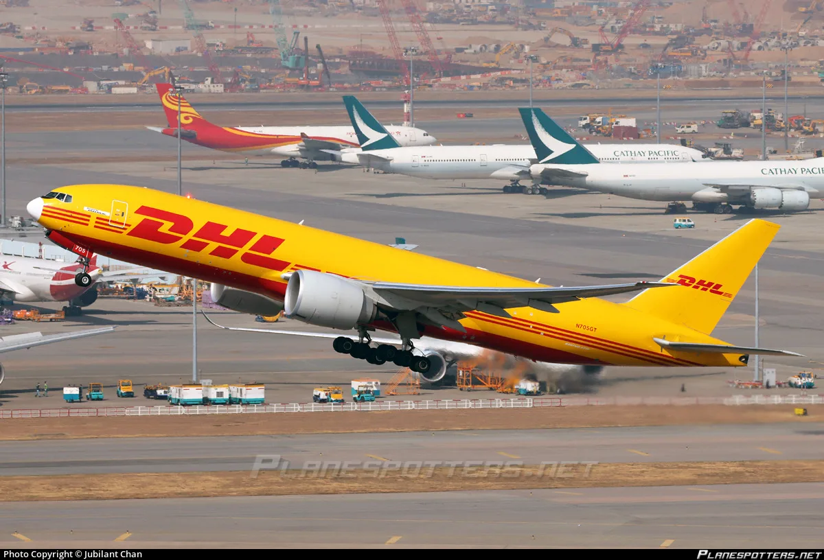 Henson, высокое качество, быстрое время и низкая цена DHL, авиаперевозка груза из Китая в Европу Средиземноморский