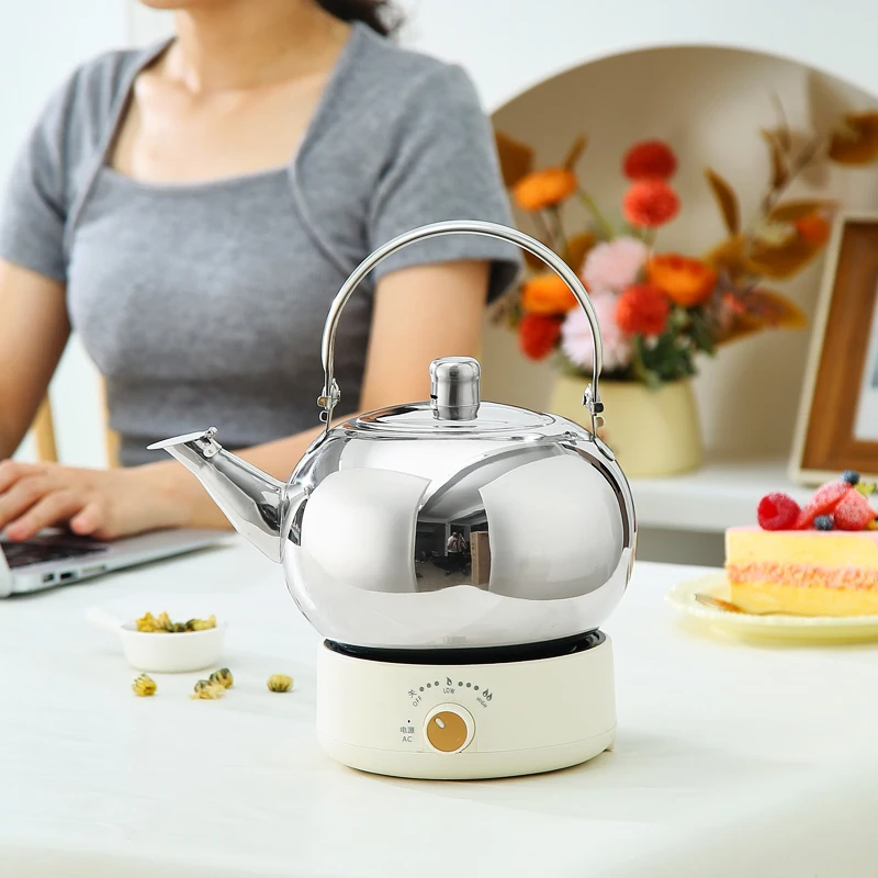 20cm Stainless Steel Water Whistling Kettle With Filters Tea Kettle Wholesale Tea Pots & Kettles for Boiling Water