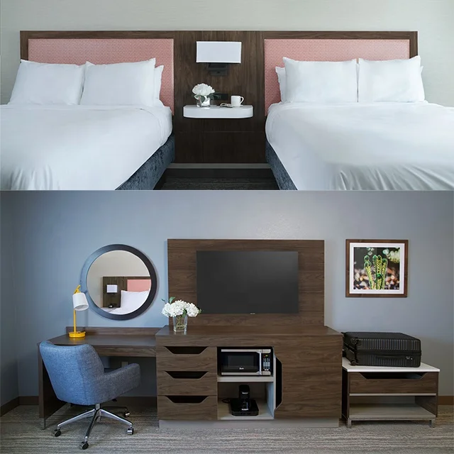 Customize High Quality Hotel Furnishing Hotel Custom Made Bedroom Furniture Hampton Hotel Furniture