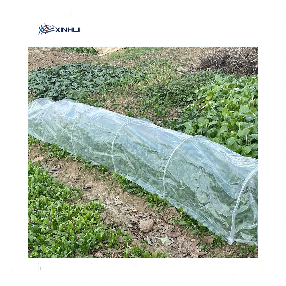 Горячая Распродажа, пластиковая легкая туннельная теплица для сада