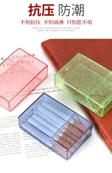 New Starry Acrylic Open Cover Cigarette Box Creative Dustproof  Packaging Display Box Portable Anti-pressure