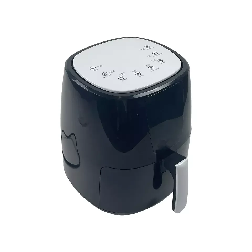 Digital Air Fryer, Adjustable Time And Temperature, Fry With Less Oil