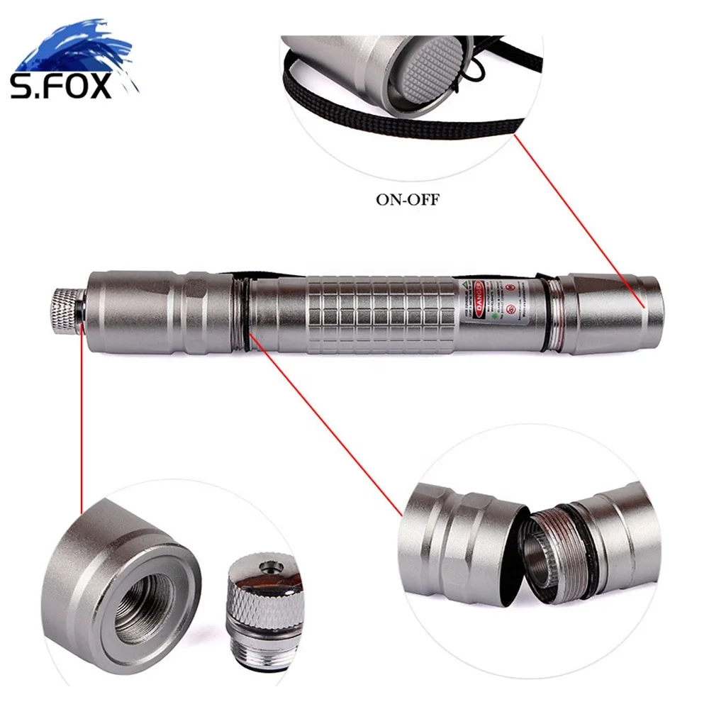 Long Distance 20km 532nm Green Laser Pointer 200mw for Hunting and Astronomy