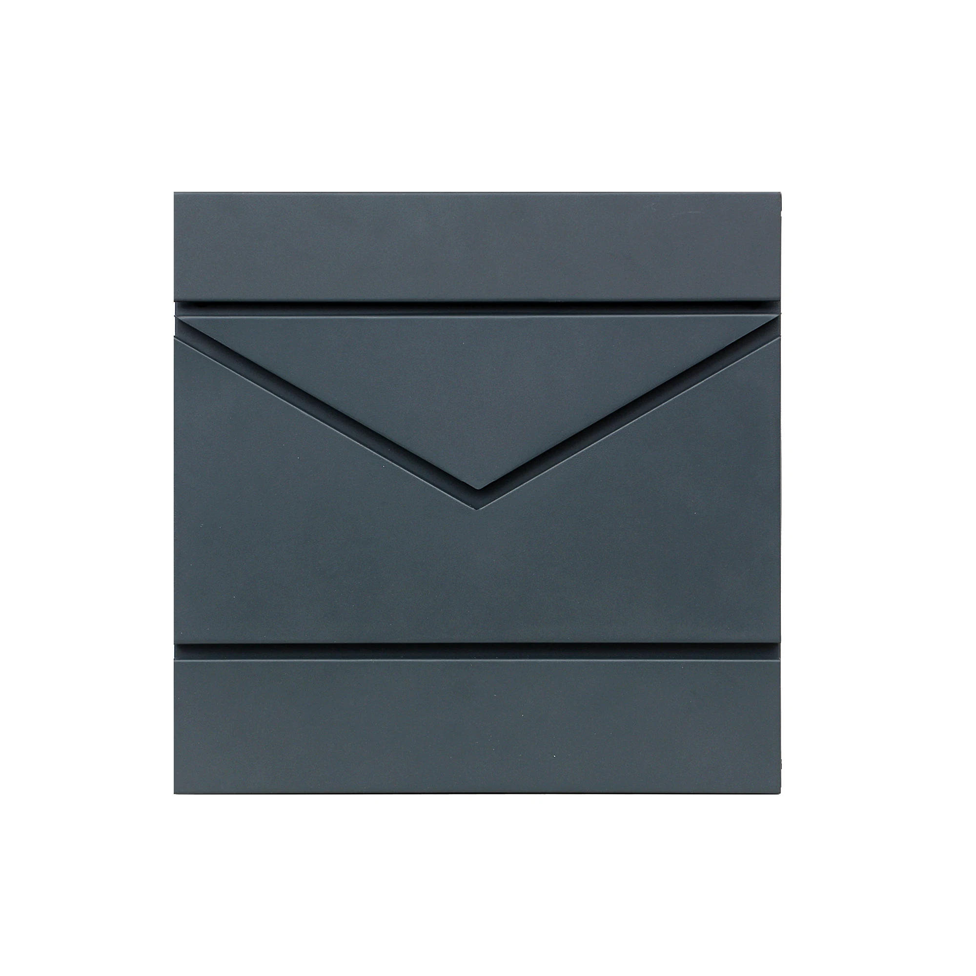 
Galvanized Steel Wall Mounted Letter Box Mailbox Outdoor Extra Large High Security Mailbox 