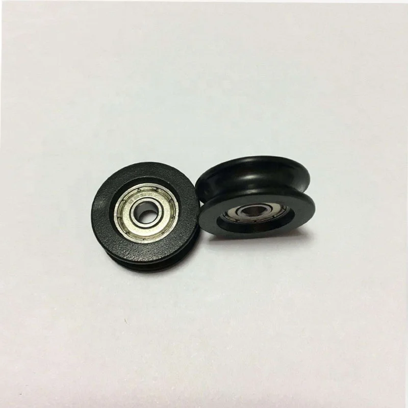 608 626 625 629 Small Plastic Pulley Wheel U Groove Roller Pulley For Door And Window