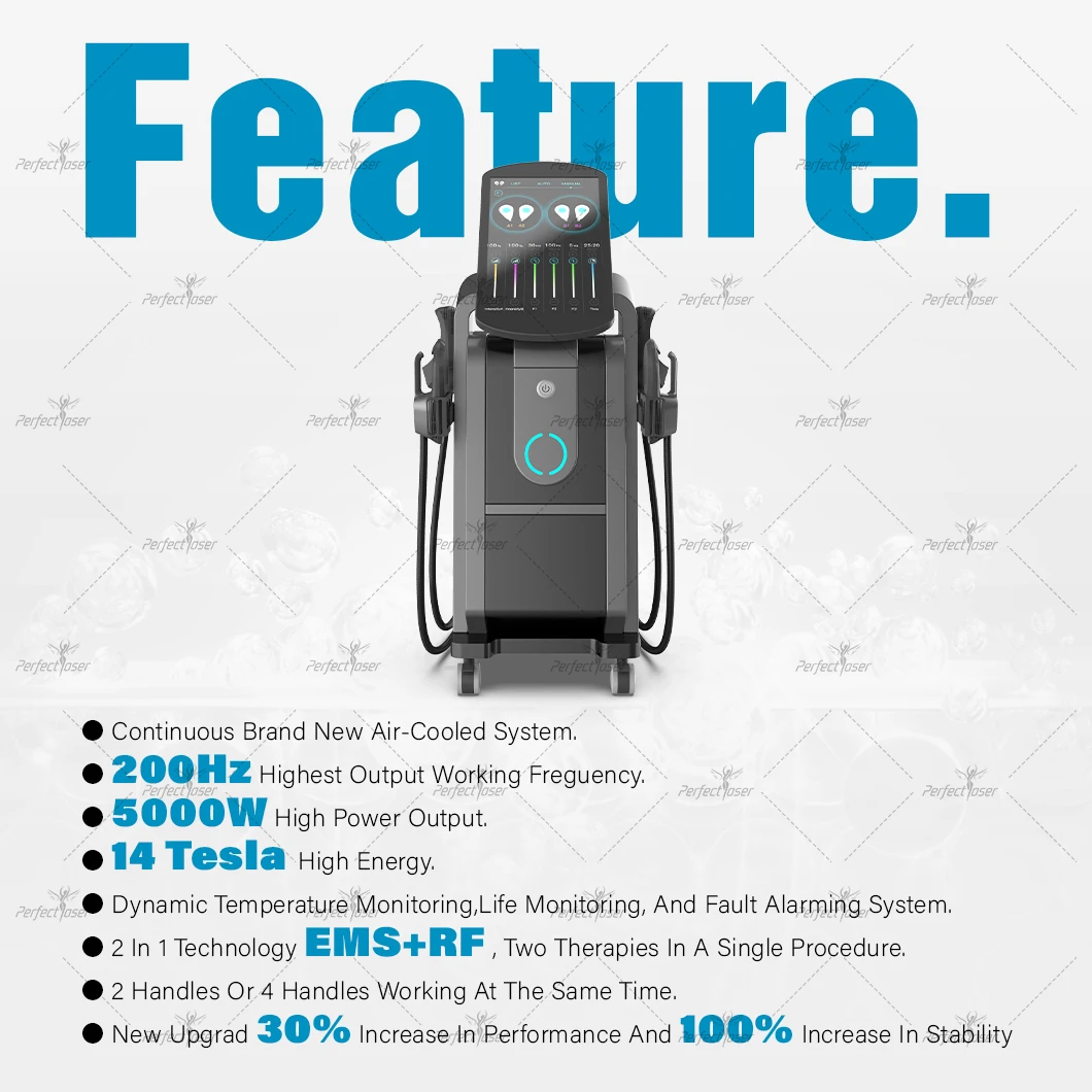 High Quality Sculpt Rf Slimming Shape Body Build Muscle Fat Burn Machine Muscle Stimulator Device