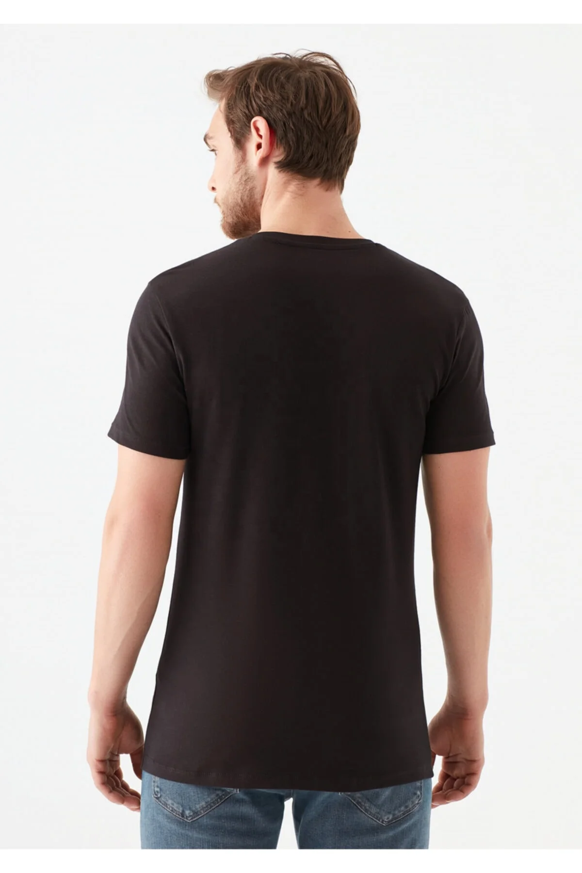 Wholesale blank t shirt for men 2021 in black custom printing cheap t-shirt Cheaper rates with premium quality