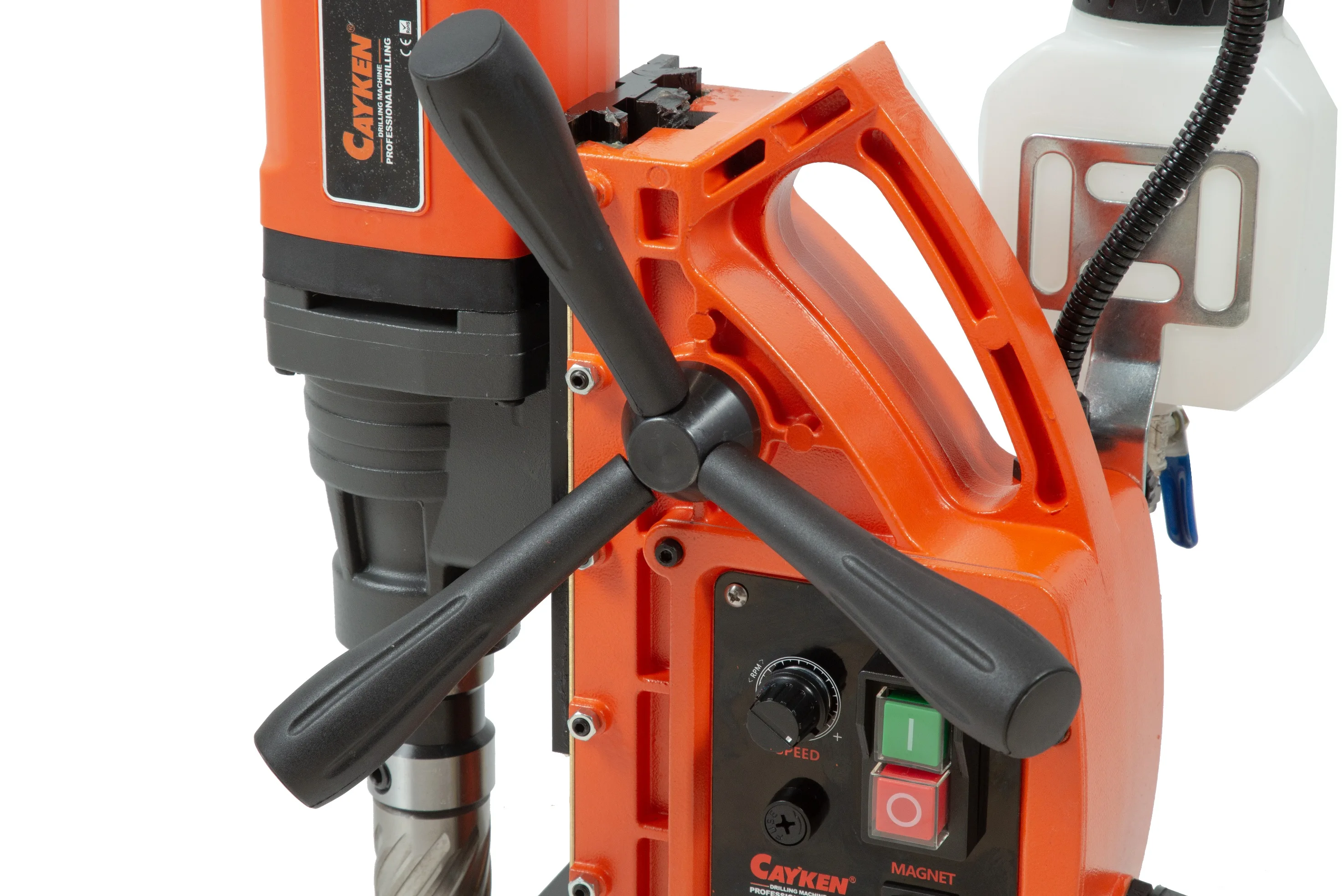 CAYKEN SCY-35HD Electric Drill Tool 35mm 1550W 830rpm 14800N Magnetic Drill,magnetic Drill 220V with Cheap Price 22*25*30cm 15KG