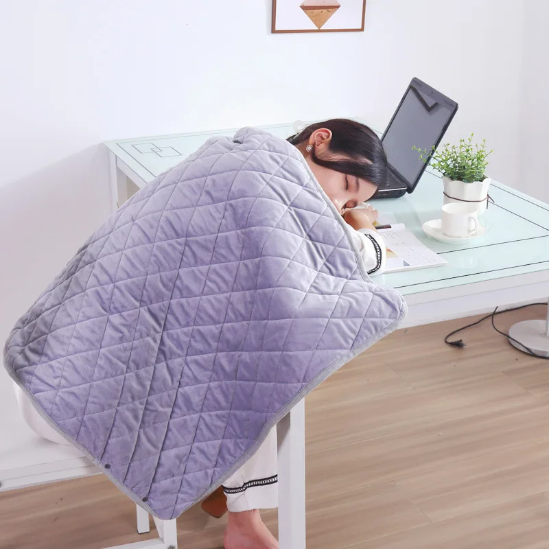 Large Electric Blanket Powered By Power Bank Winter Bed Warmer USB Heated Blanket Body Heater
