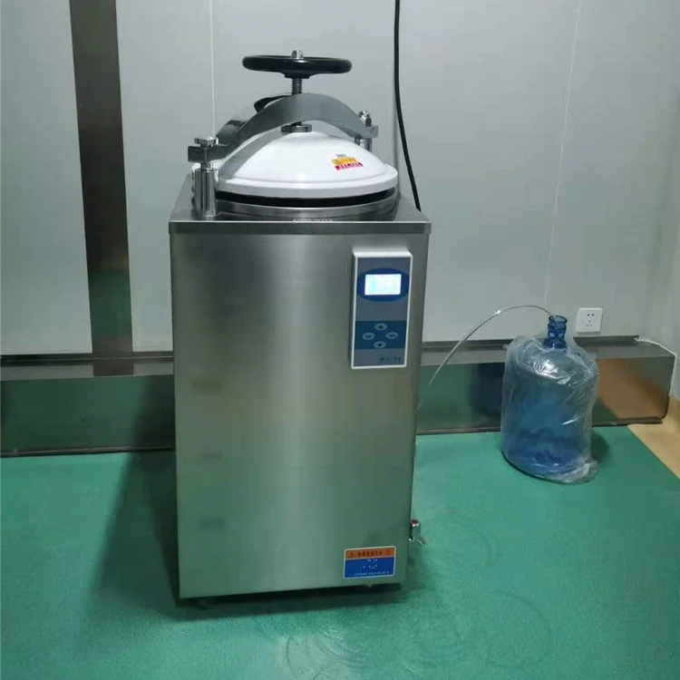 Лабораторный стерилизатор ткани высокого давления, вертикальный паровой автоклав, 35 л