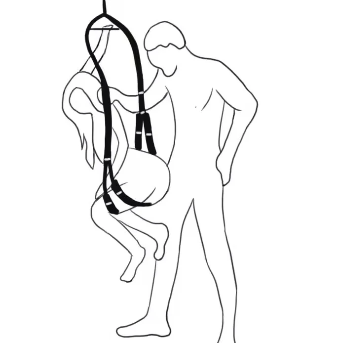 SM Sex Position Love Strong Swing Sex furniture Auxiliary tool prop Fantasy Yoga Erotic toy