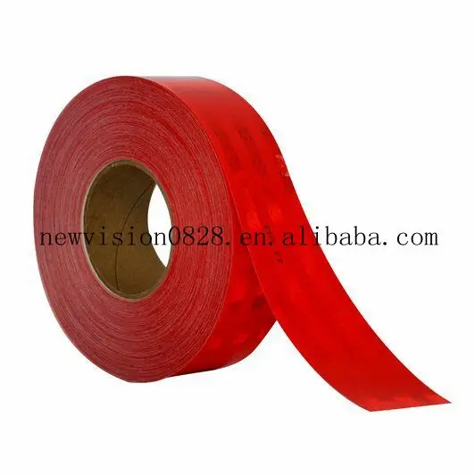 
Super Glossy Reflector Conspicuity Tape Stickers High Intensity DOT Resistant Corrosive Conspicuity Tape and Safety 