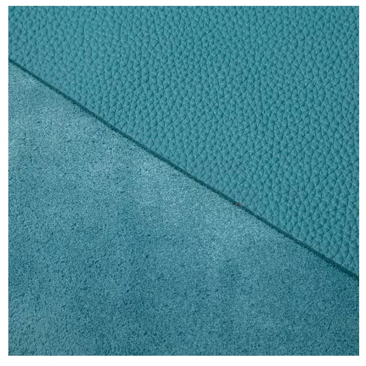 Eco-Friendly Litchi Grain Texture Sofa Car Seat Furniture and Handbags real Leather bag etc