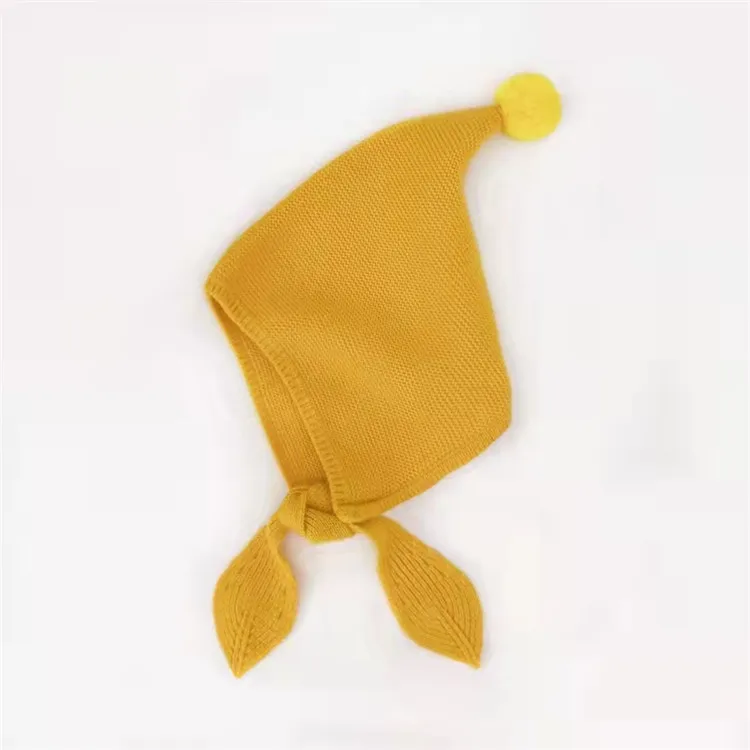 HOT SALE Pure Cashmere Colorful Baby Boonet Beanie New Born Baby Girl Boy