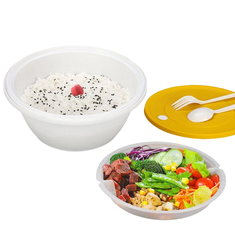 1250ml Plastic Soup Cup Lockable Safety Food Container 1500ml Disposable PP Food Cup Multi Specification Set