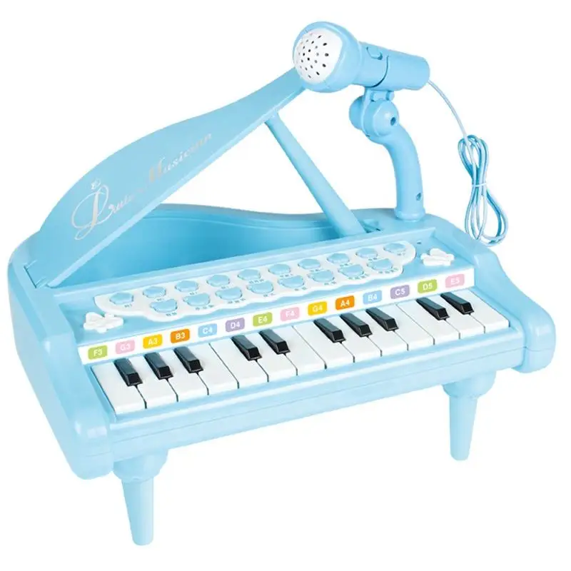 Multifunctional Flexible 24 Keys Piano Toy Keyboard For Toddlers Birthday Gift Toy