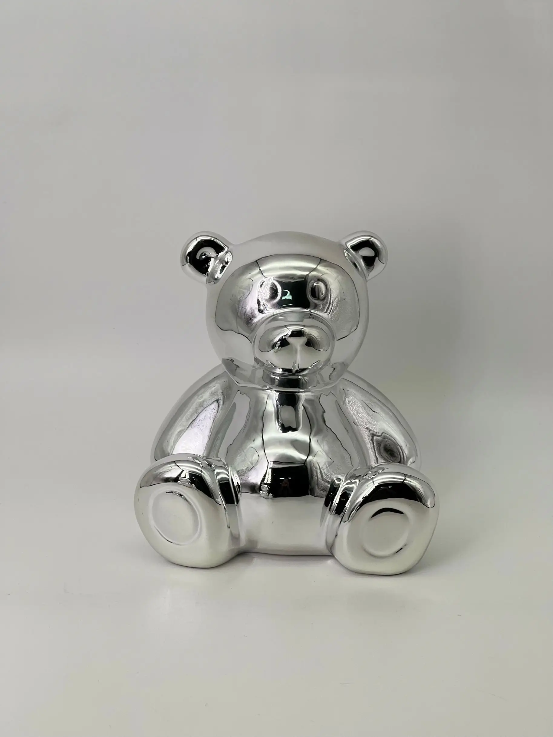 Cute Twist Candy Machine Money Saving Box for Kids Coin Bank PS ceramic silver Bear Classic Customized Style Color Large