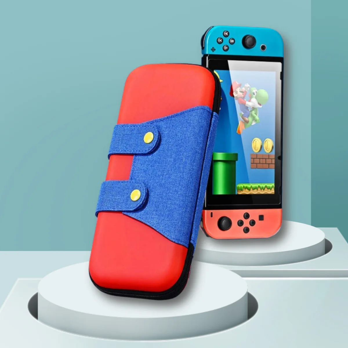 Переносной переносной чехол с 10 слотами для игровых картриджей Nintendo