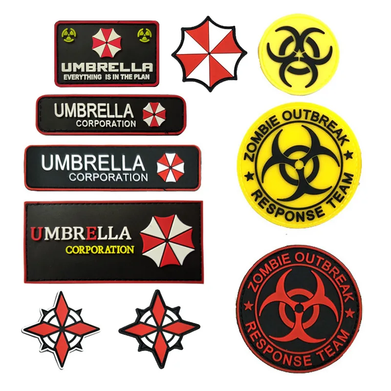 Custom PVC silicone rubber patches Label Custom Rubber Embossed 3D Soft PVC Patch
