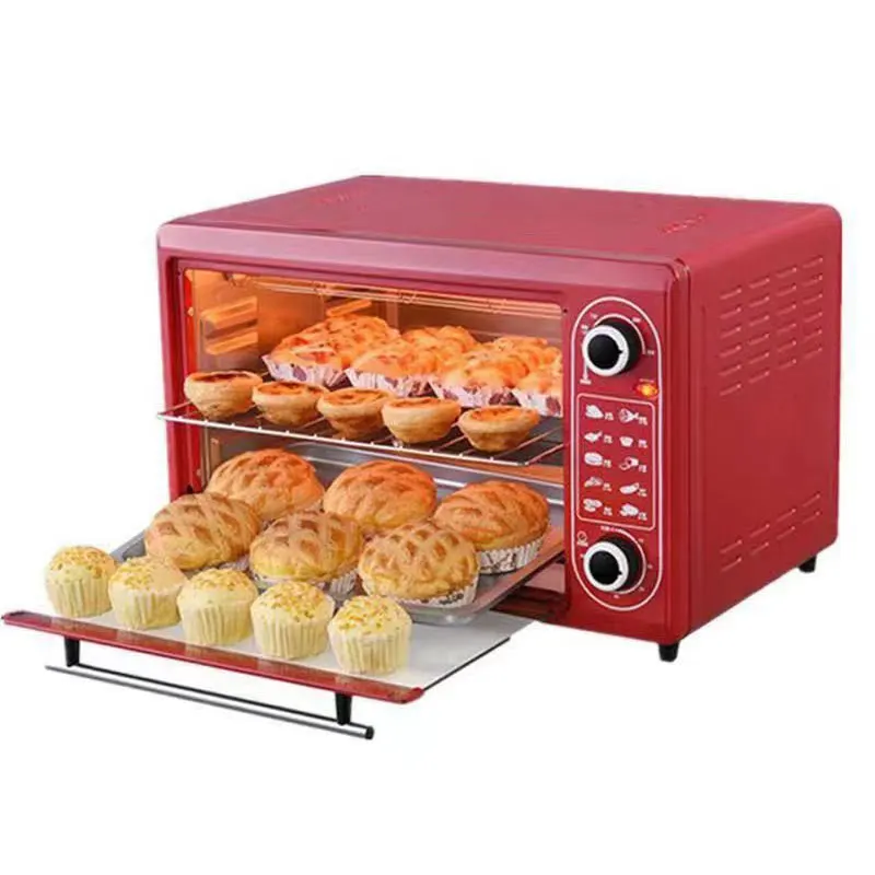 Hot style 45L smart cookies baking oven multifunctional mini tabletop electric oven for baking cake