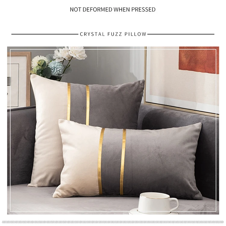 Super Soft 30x50 Velvet Pillow Cover Wholesale High Quality Sofa Pillow Cushion Cover Cheap