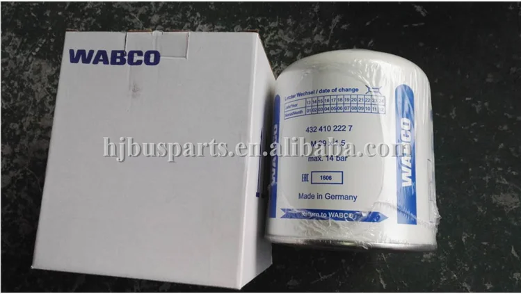 good price Chinese Bus Spare Parts Auto Filter 4324102227 bus Air Filter Dryer
