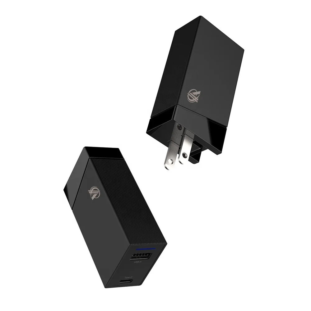 
Best selling in 2019 AOI 65W GaN USB PD and QC 3.0 phone 11 charger phone 12v battery charger 