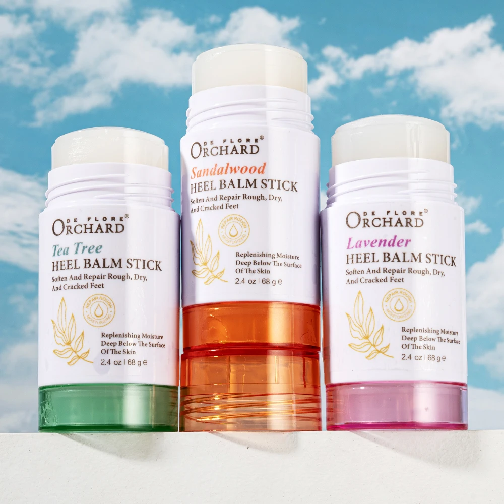 OEM Custom Logo Private Foot Soften And Repair Rough Tea Tree Heel Balm Stick