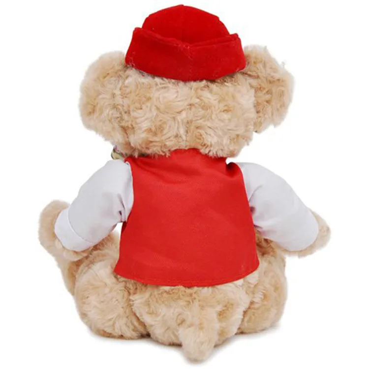 Wholesale Gift Present  Polyester Stuffed  Plush Toy Lovely Teddy Bear