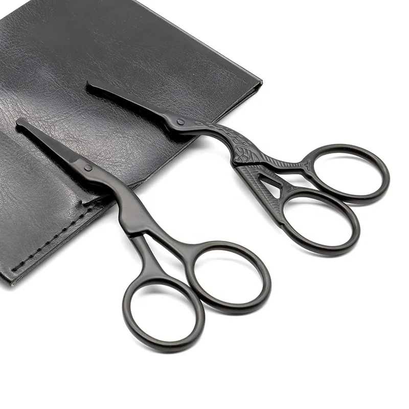 Grooming Beauty Makeup Professional Groomer Eyebrow Brow Lash Mustache Paper Nasal Safety Scissors