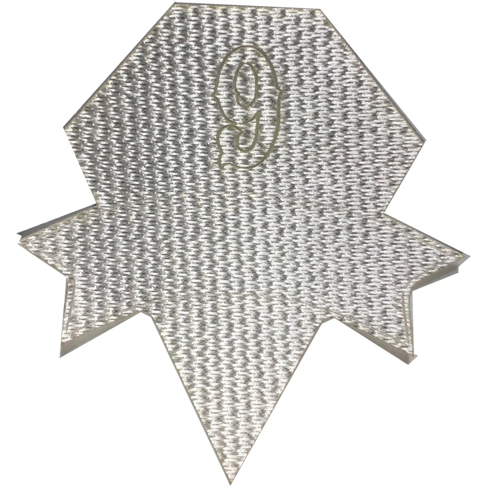 Adhesive Backing Art.TBT2103201B  3D Tatami Fabric Iron on Quality for Shields and Badges   Tatami Fabric Hot melt Fabric