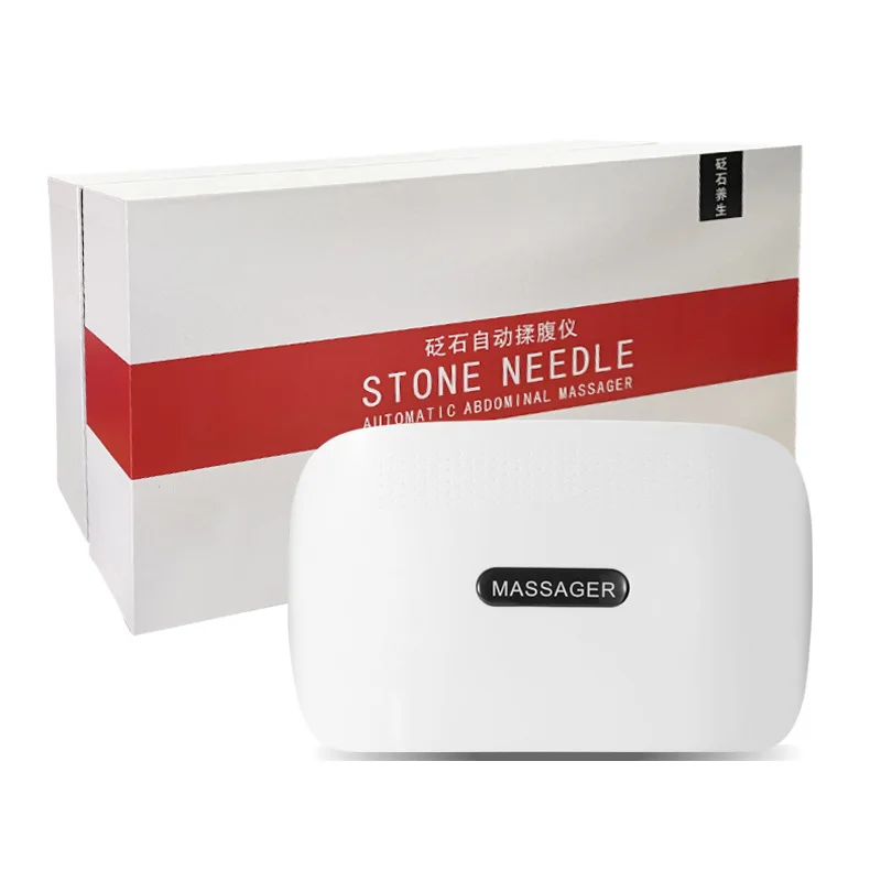 New Electric Abdominal Machine Kneading Instrument Hot Compress Warms the Abdomen Waist Flat Tummy Abdominal Massager Belt