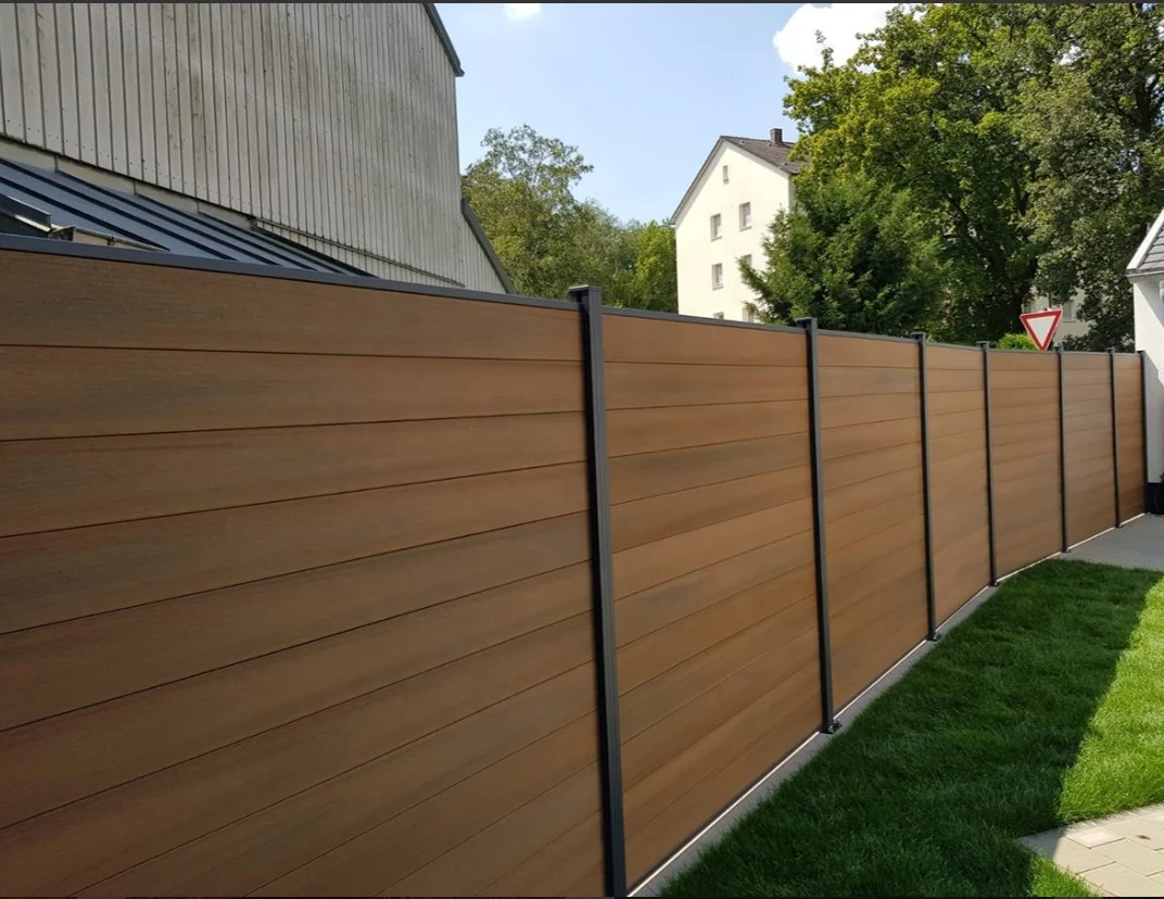 Unifloor Privacy Easily Assembled Garden Security System Outdoor For House Decorative Wood Plastic Composite Wpc Fence Panels