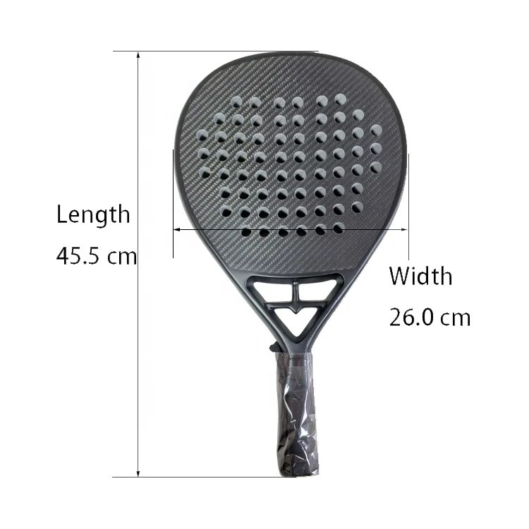 New arrival custom carbon fiber power lite POP paddle rqequets/raqueta padel bat/rackets