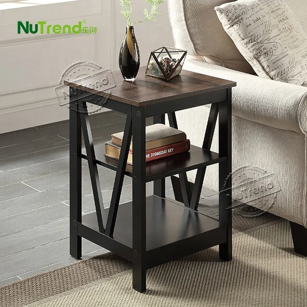 black sofa center tea table modern wood coffee table for living room furniture