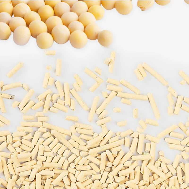 OEM ODM Clumping Flushable cat litter box automatic Bulk Cat Litter Sand Strip Tofu Cat Litter