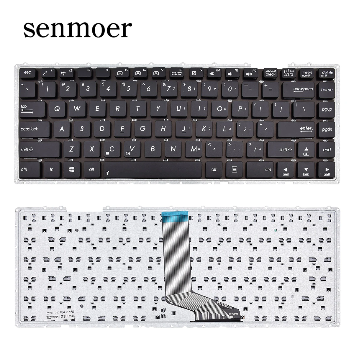 China factory New US layout laptop keyboard for Asus P452A P452L P452LJ P452S PX452L PU2420 F453.ASUSPRO P2420L P2420LA P2420SA