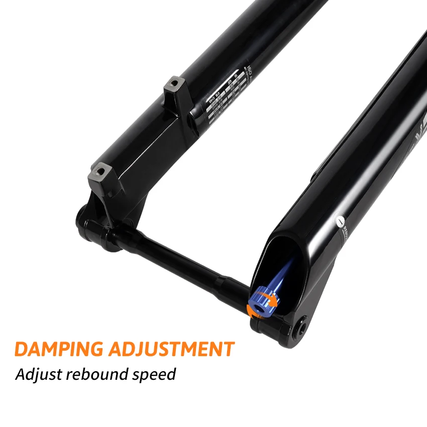 `TOSEEK TFK-SA Magnesium Alloy Thru Axle 15*110mm MTB Bicycle Fork 27.5/ 29er  Mountain Bike Air Suspension Fork