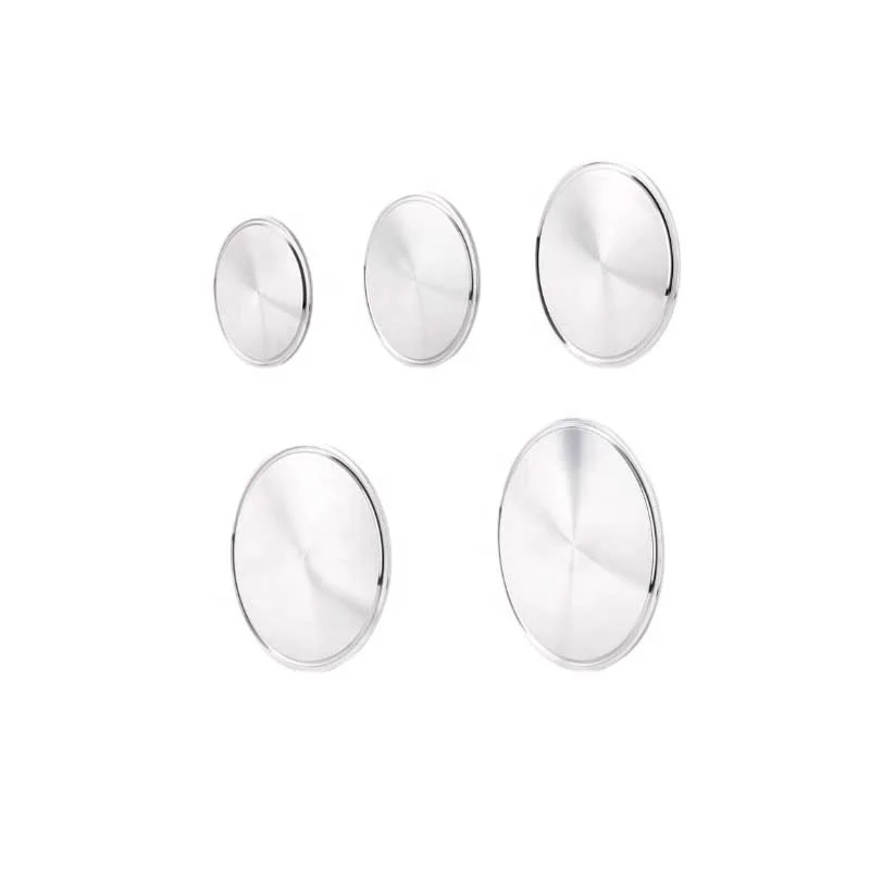 High Quality Stainless Steel 304 316 Sanitary Blind Quick Installation Blind Sanitary Clamp Plug Fittings