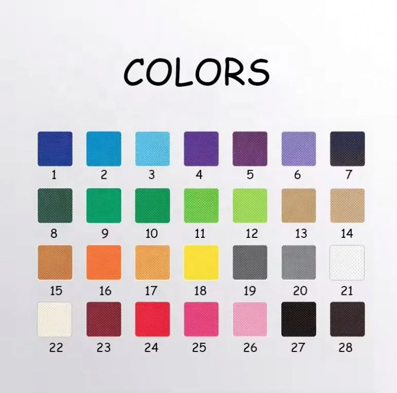 Wholesale High Quality Eco Friendly Cheap Price Colourful Non-Woven 80G 90G Shopping Tote Bags With Custom Logo And Size