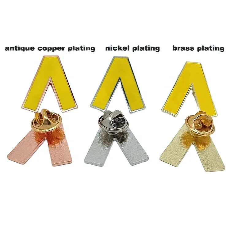 Custom metal pin button brooches logo enamel hat pin badge enamel pin set pines metalicos al por mayor