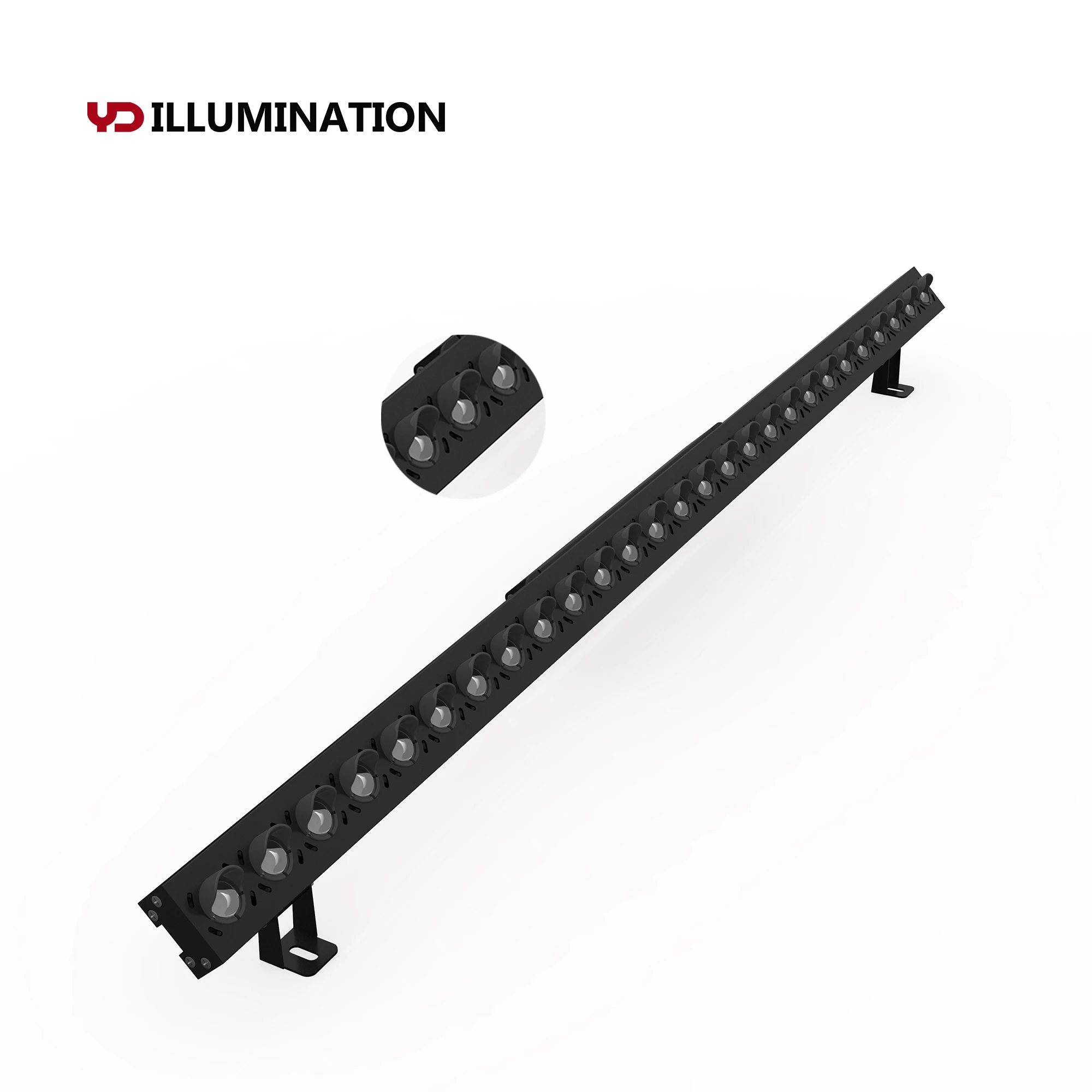 rgbw 36W dmx control led wall washer light outdoor facade illumination