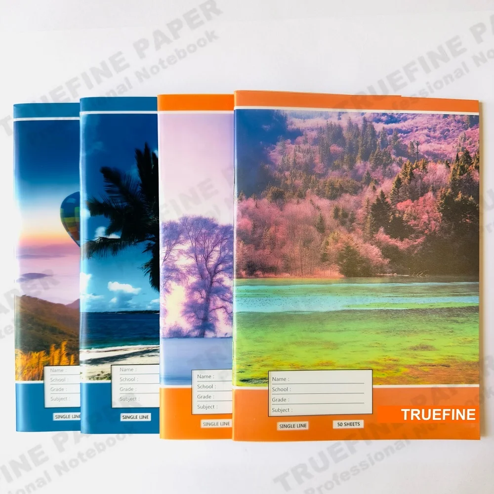 2024 Cheap Exercise Books For Schools Ethiopia 70g Inner Paper Exercise Book For School Custom Exercise Book For Ghana School