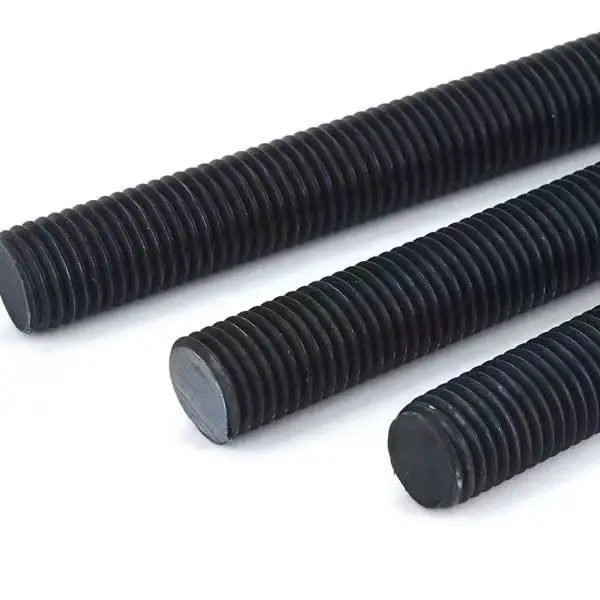 Good Quality Fully Black Threaded Rod Flush Anchor Bolt