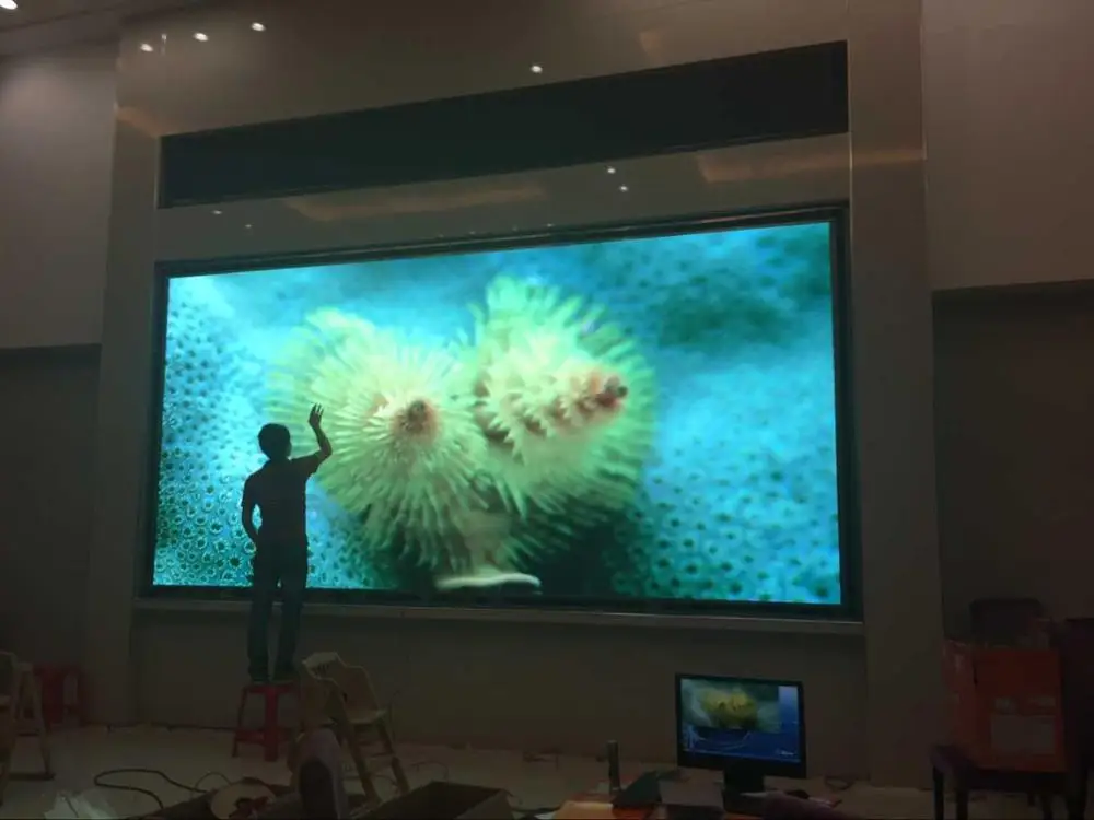 P10 indoor led module indoor full color display panel RGB LED module