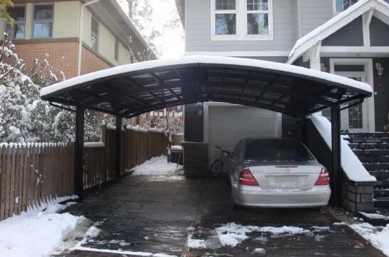 Top quality Heavy Duty Double car shelter two cars garage canopy car parking tent carport