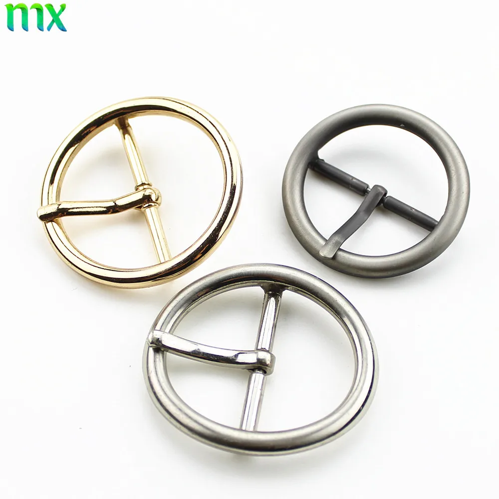 Different Size Round Center Bar Pin Buckle for Women
