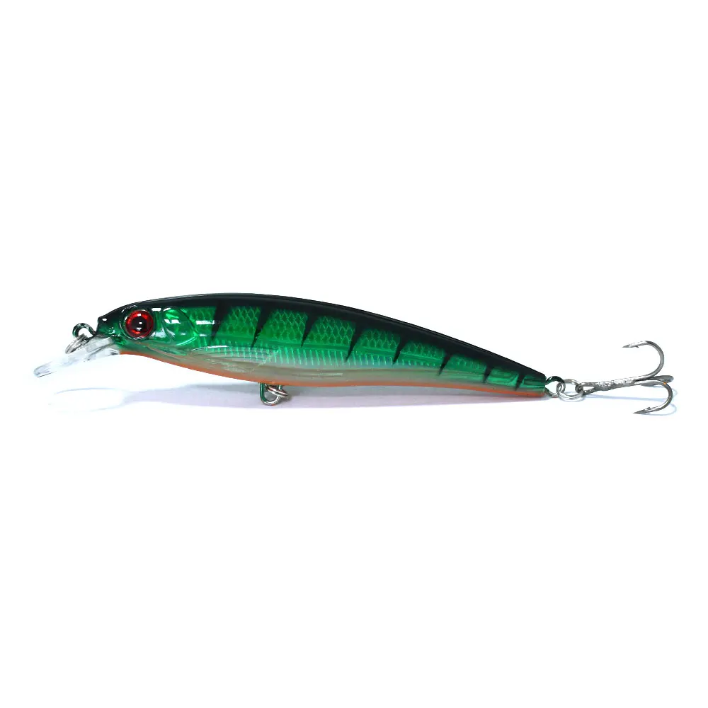 11cm 13.4g High quality fishing minnow lures hard plastic fishing bait with 3D eyes