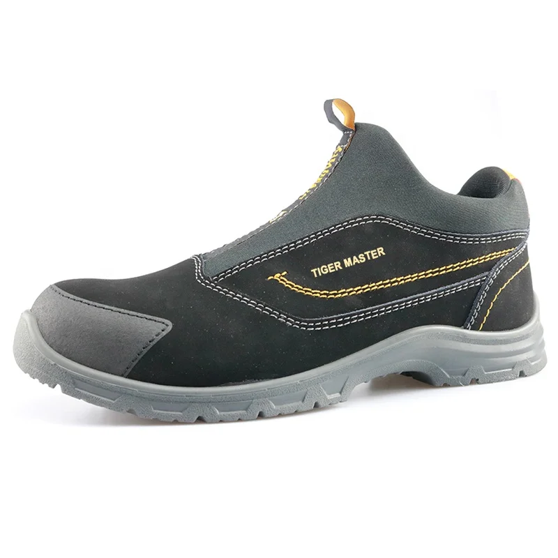 
Oil resistant anti slip lightweight composite toe metal free puncture proof men fashionable safety shoes sport 